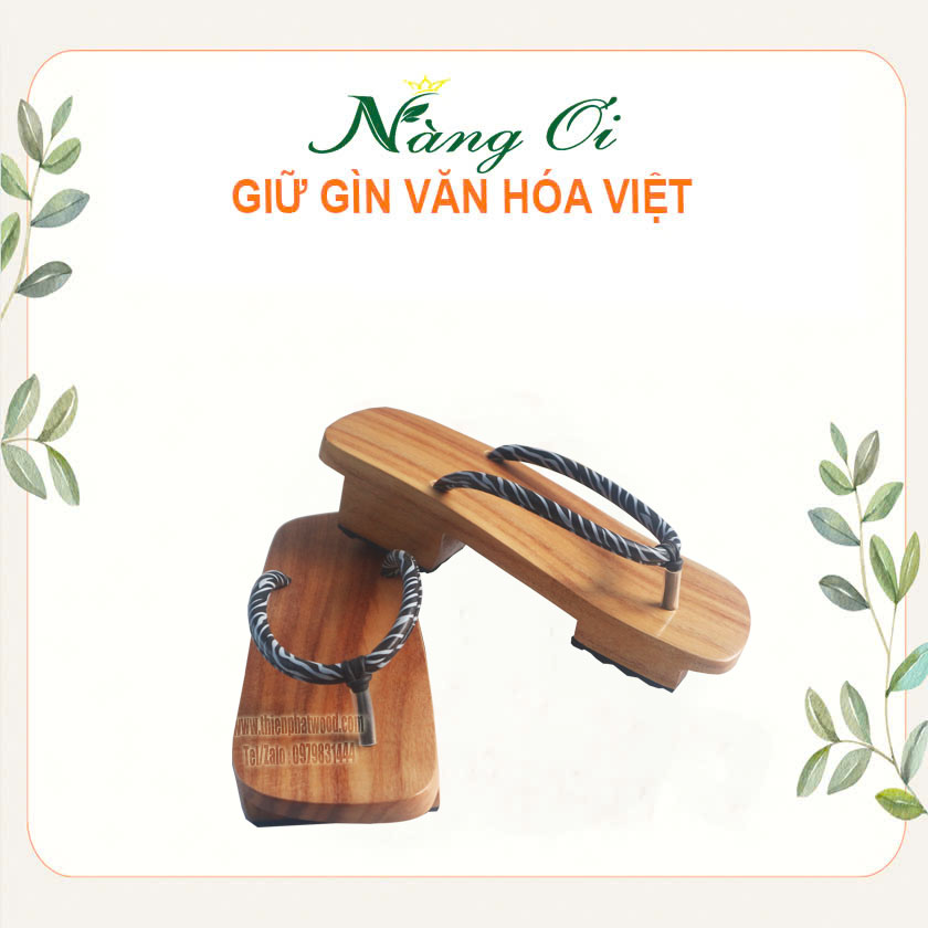 guốc gỗ nhật bản